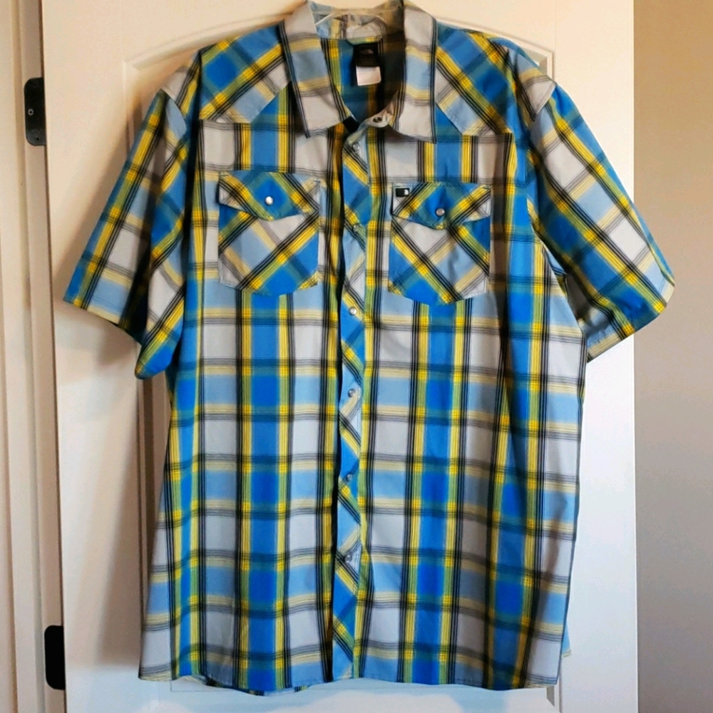 North Face button down shirt